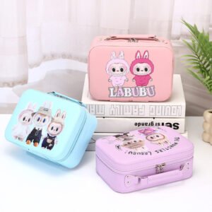 🔥Labubu Cute gift box（1 suitcase + 9 random items）