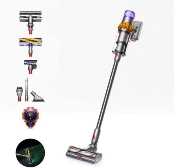 Dyson DysonV15, V15 Detect Animal Cordless Stick Cleaner, Grey, 220 W, 0.76 liters - Image 3